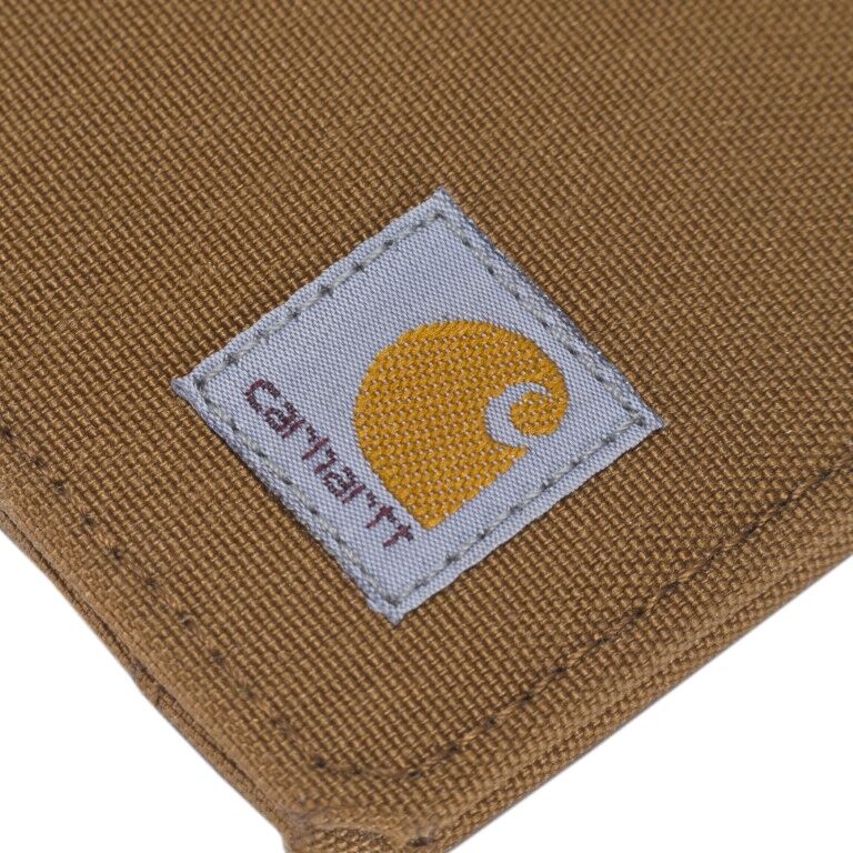 Carhartt Men's Nylon Duck Front Pocket Wallet in Carhartt Brown