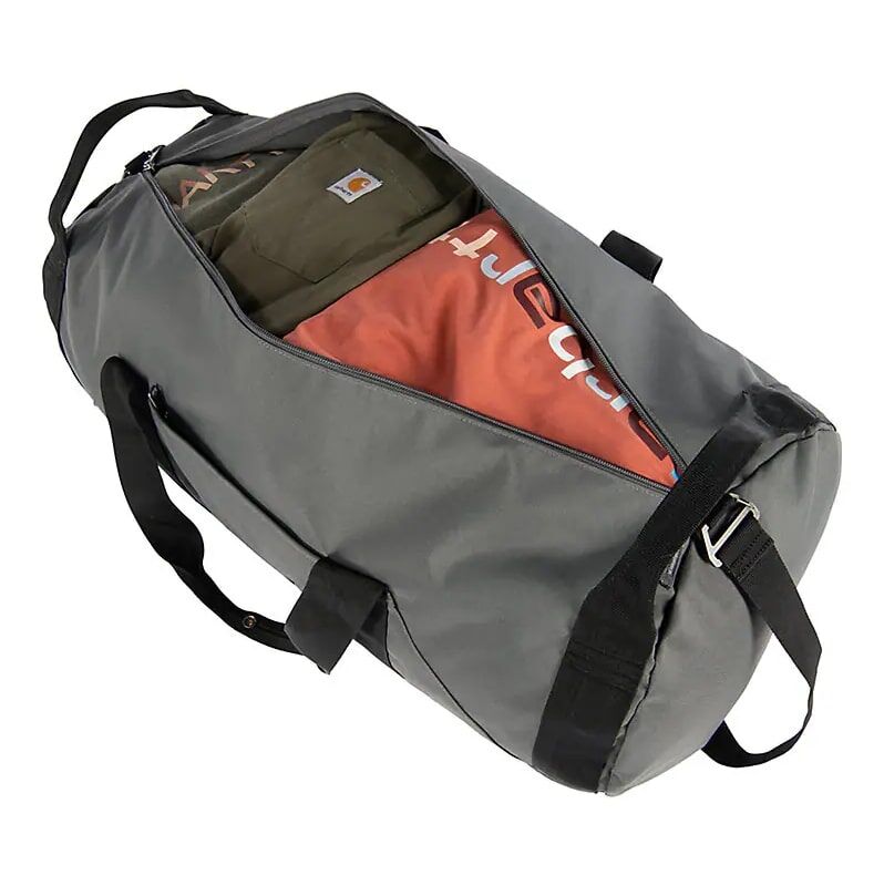 Carhartt 60-L Classic Round Duffel in Carhartt Brown