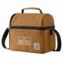 Carhartt 12 Can Two Compartment Lunch Cooler in Carhartt Brown