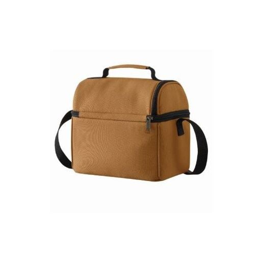 Carhartt 12 Can Two Compartment Lunch Cooler in Carhartt Brown