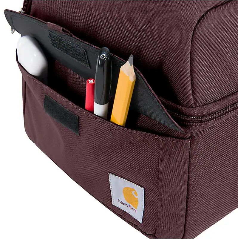 Carhartt Insulated 12 Can Two Compartment Lunch Cooler in Port