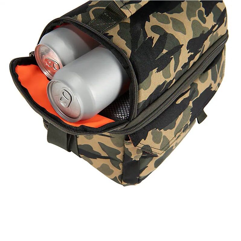 Carhartt Insulated 12 Can Two Compartment Lunch Cooler in Blind Duck Camo
