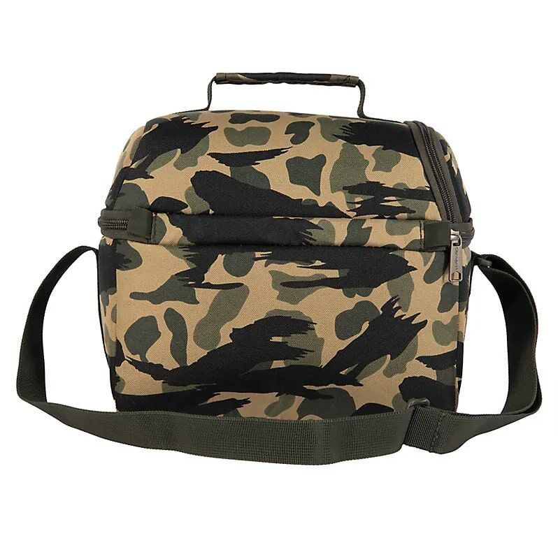 Carhartt Insulated 12 Can Two Compartment Lunch Cooler in Blind Duck Camo