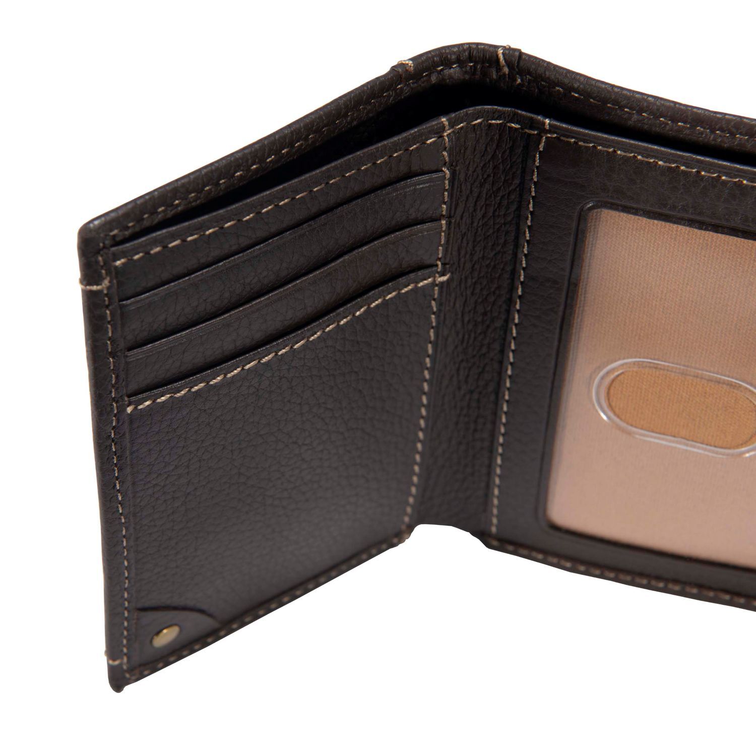 Carhartt Men's Pebble Leather Trifold Wallet