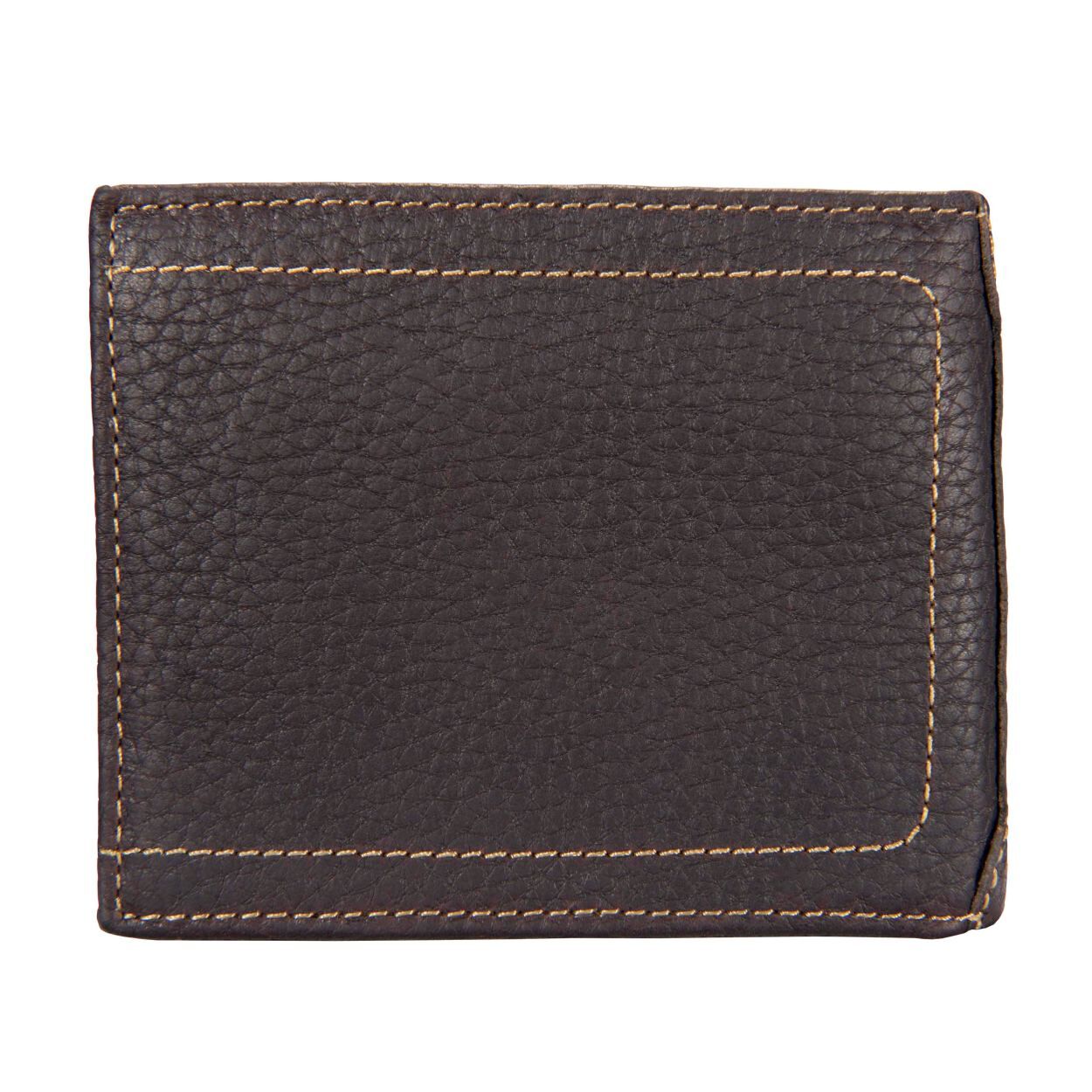 Carhartt Men's Pebble Leather Passcase Wallet