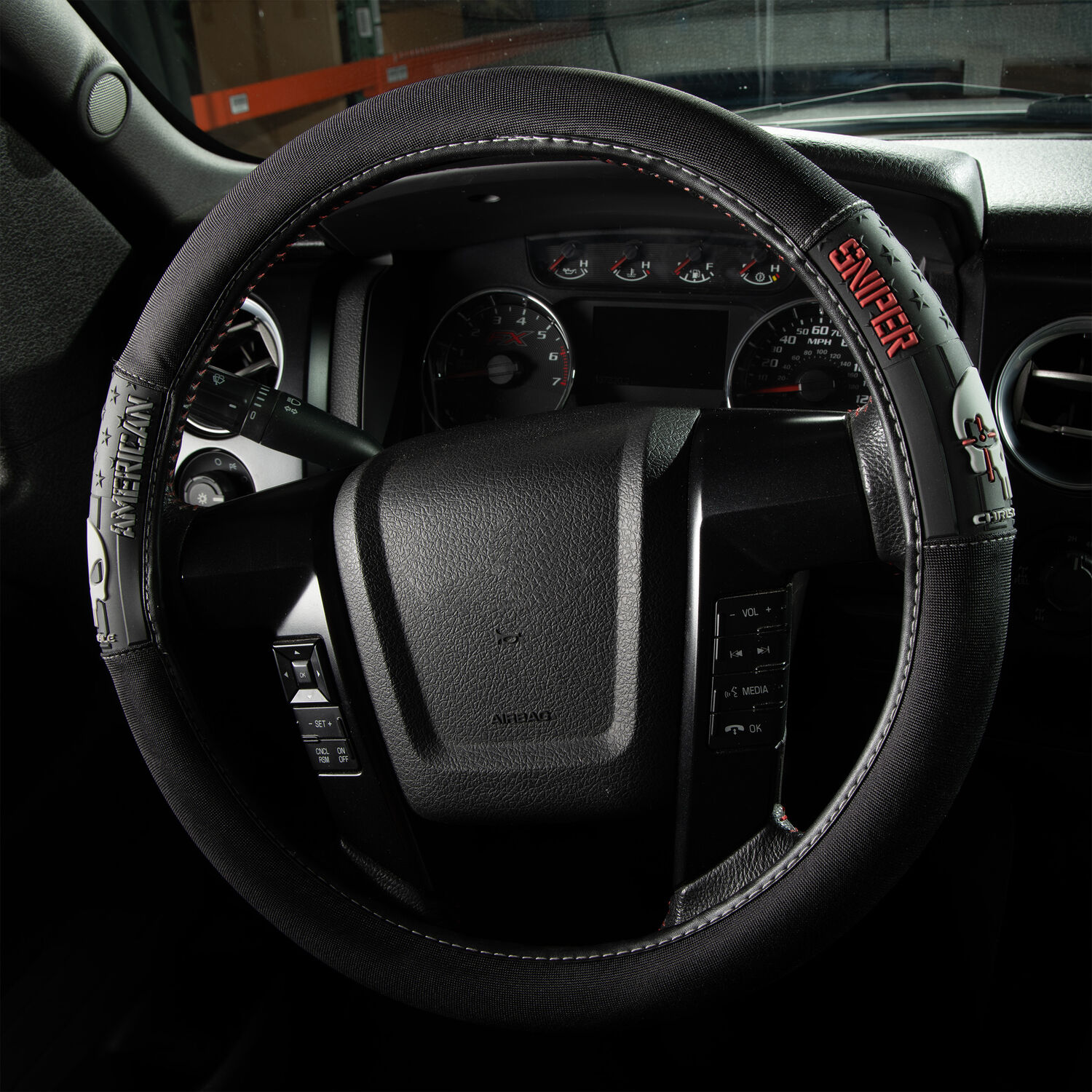 Chris Kyle American Sniper 2 Grip Steering Wheel Cover