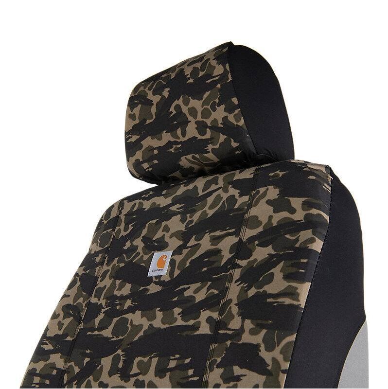 Carhartt Camo Universal Fitted Nylon Duck Bucket Seat Cover