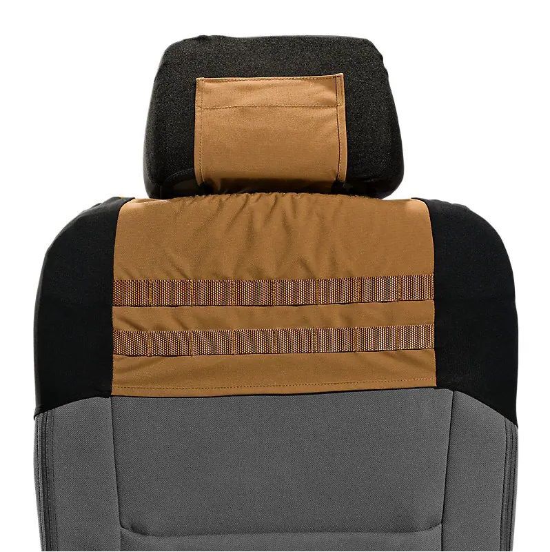 Carhartt Dark Brown Universal Fitted Nylon Duck Bucket Seat Cover