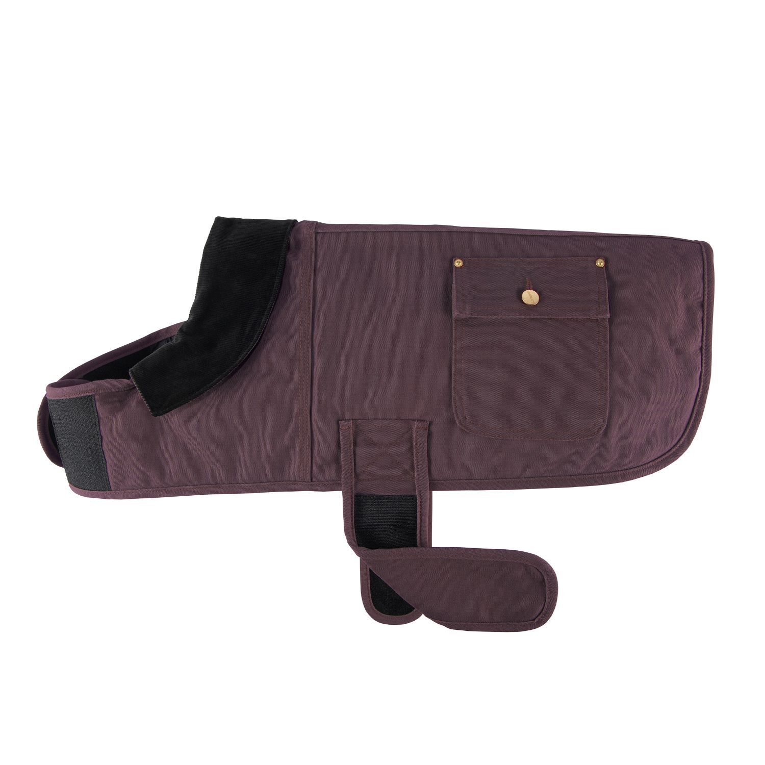 Carhartt Firm Duck Insulated Small Deep Wine Dog Chore Coat