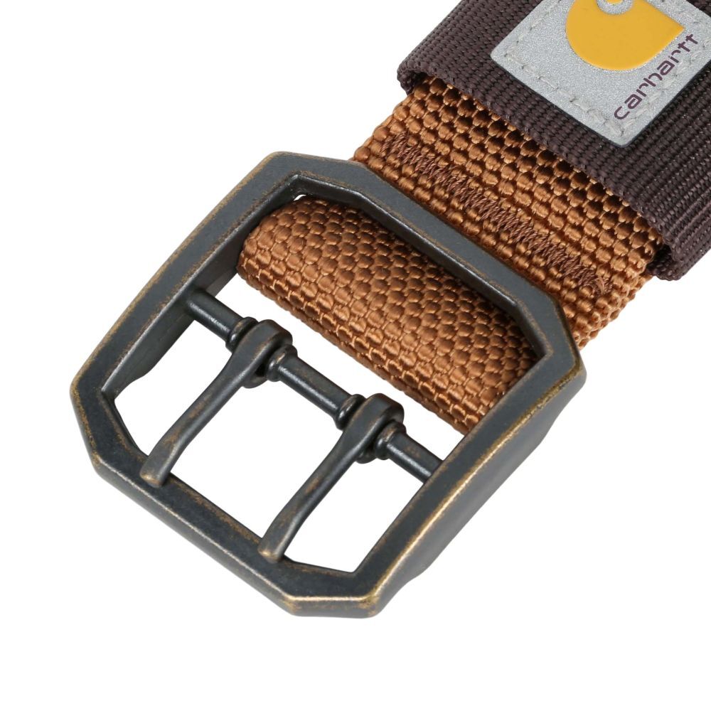 Carhartt Nylon Wide Medium Carhartt Brown Dog Collar