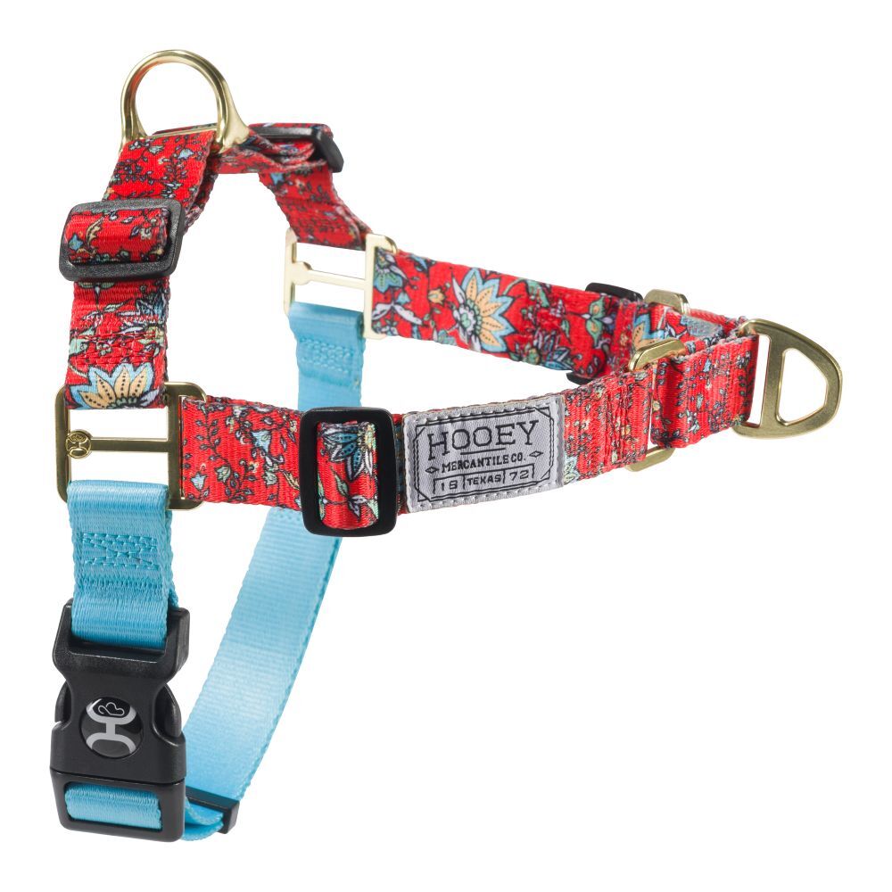 Hooey Medium Western Floral Nomad Walking Harness