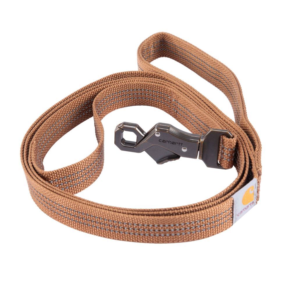 Carhartt Large Carhartt Brown Dual Handle Dog Leash