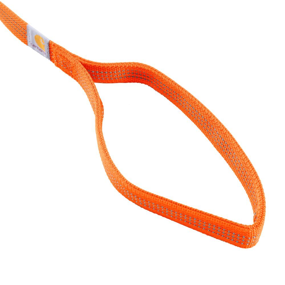 Carhartt Large Hunter Orange Dual Handle Dog Leash