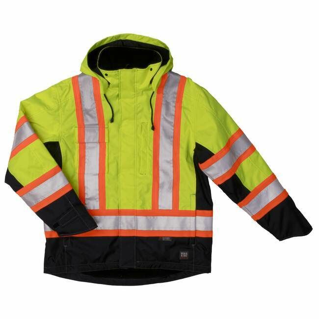 Tough Duck Men's Fleece Lined Safety Jacket
