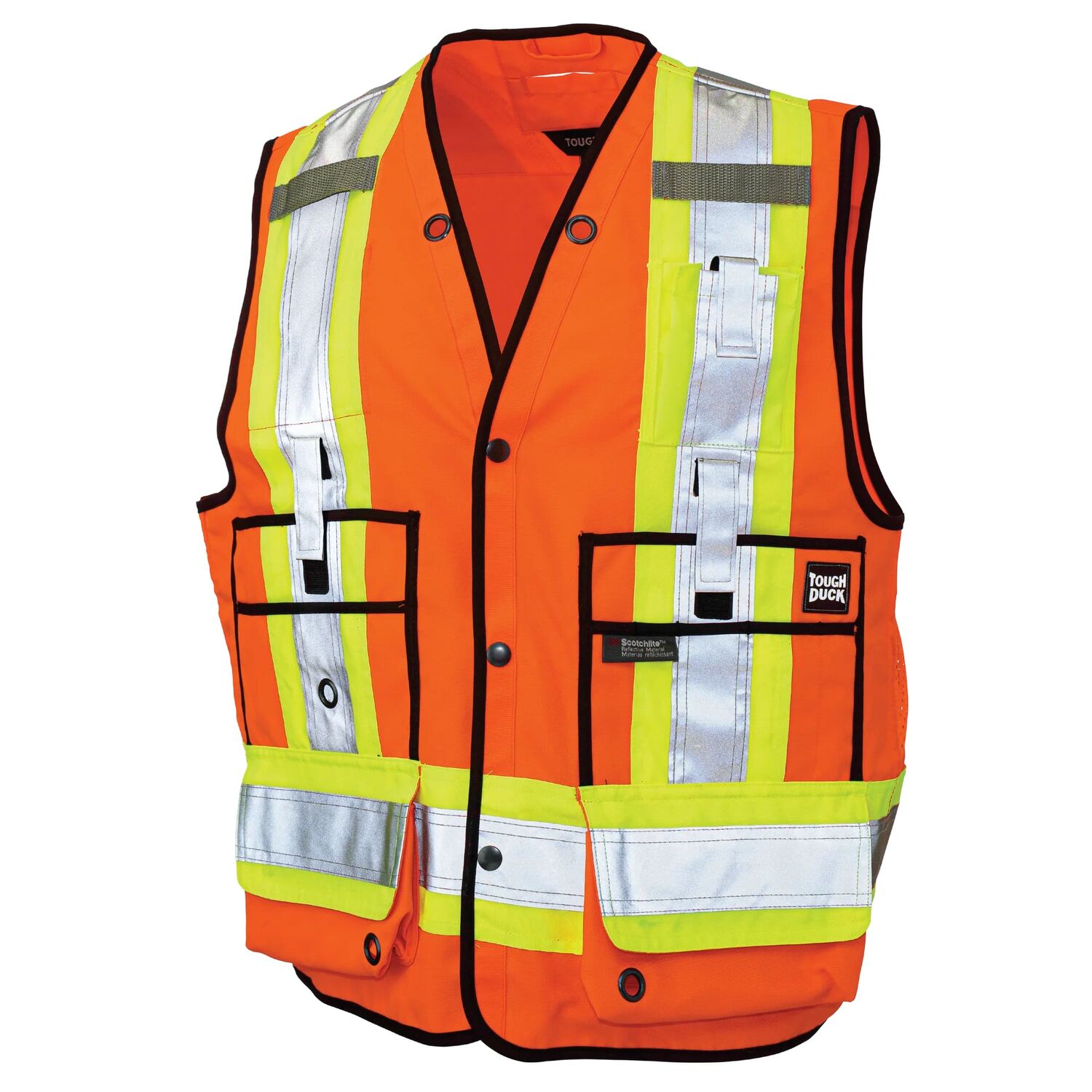 Tough Duck Men's Surveyor Safety Vest