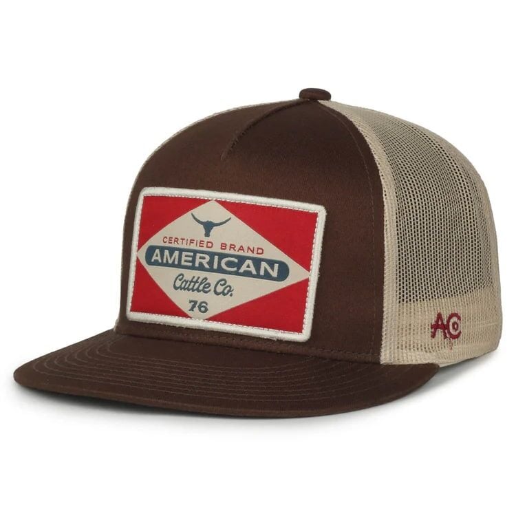Rural Cloth Men's Billboard Hat in Brown