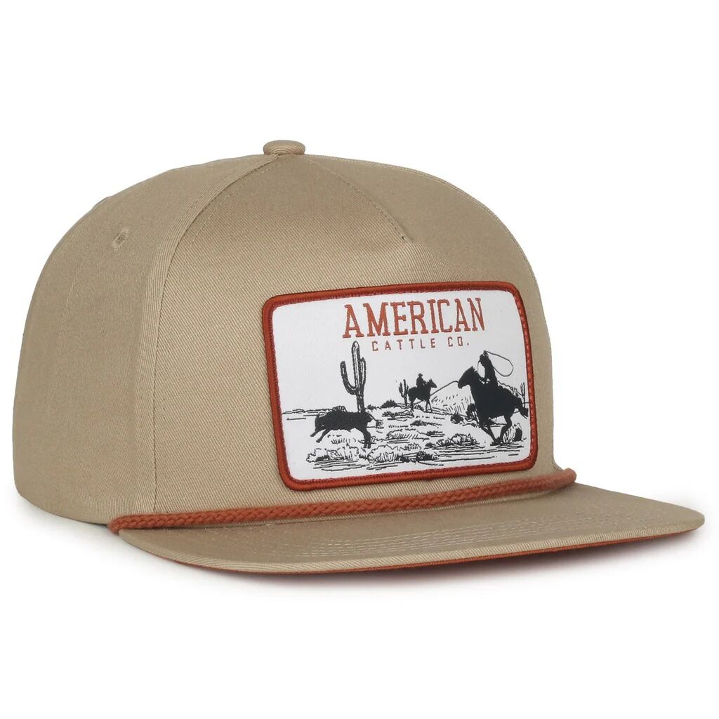Rural Cloth Men's Roper Flat Bill Hat