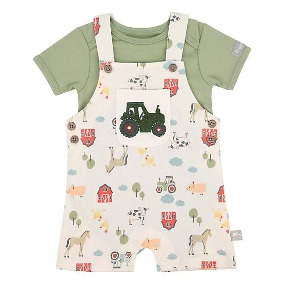 Rugged Bear Boy's Infant Farm Shortall