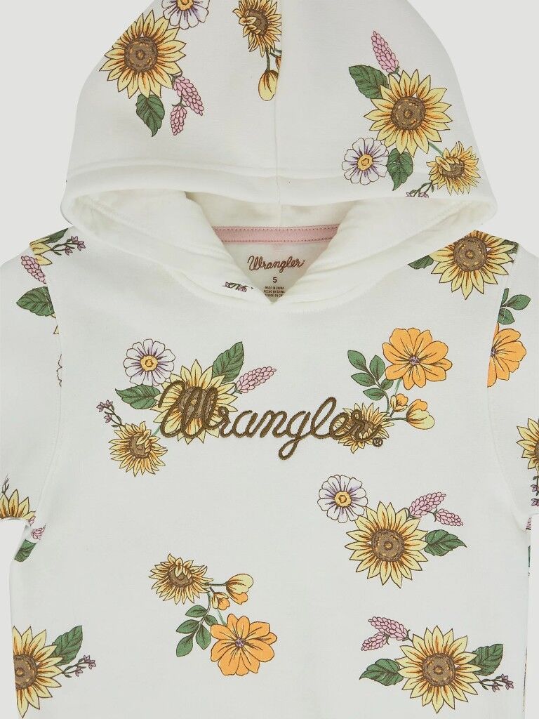 Wrangler Girl's Toddler Graphic Hoodie