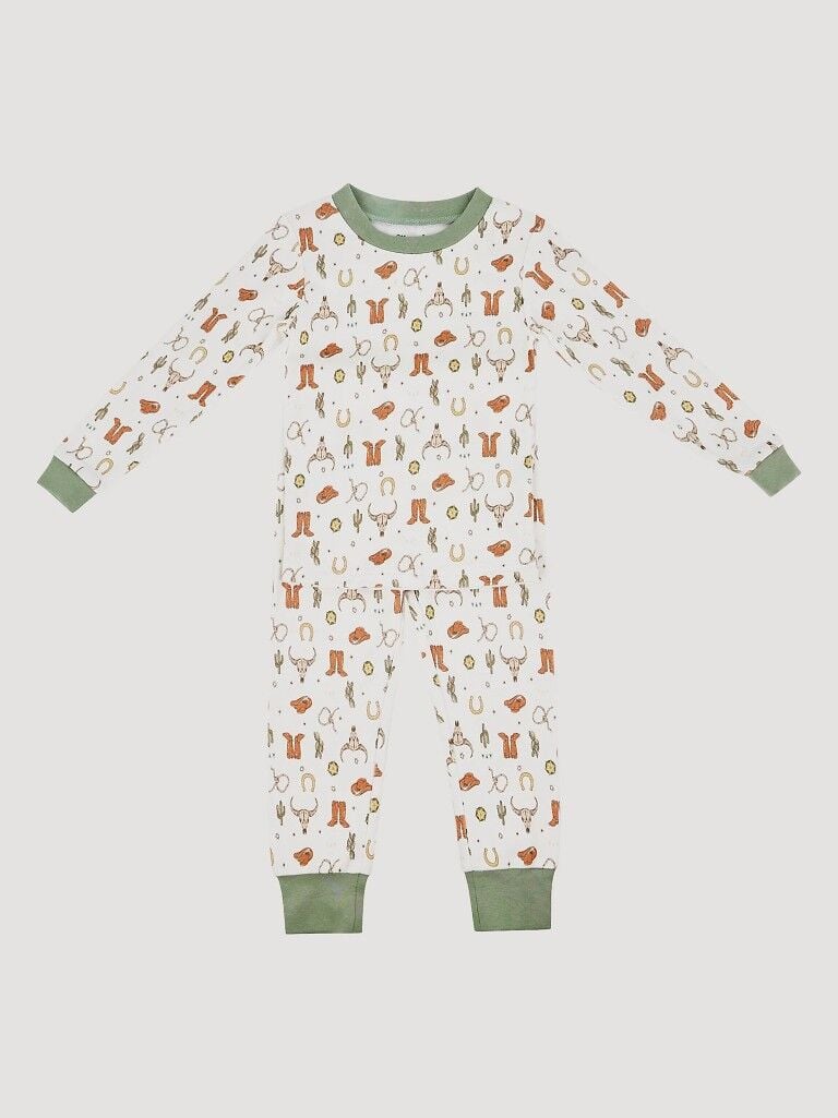 Wrangler Boy's Toddler Pajama Set