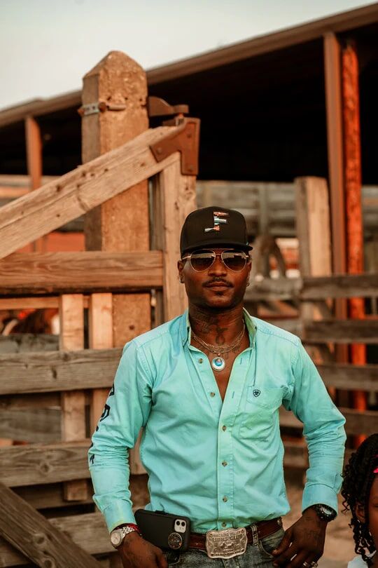 Lane Frost Men's Aztec Hat in Black