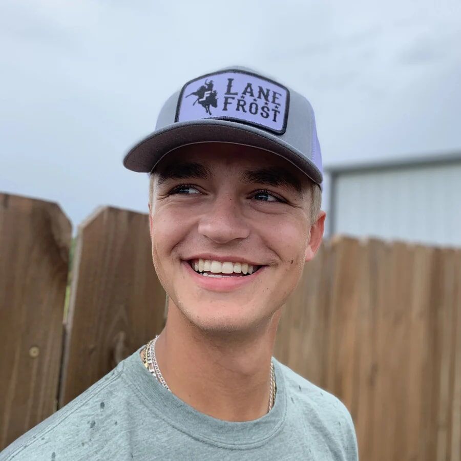 Lane Frost Men's Bucker Hat in Grey