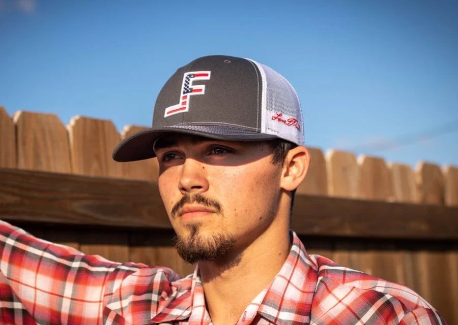 Lane Frost Men's Courage Hat in Charcoal