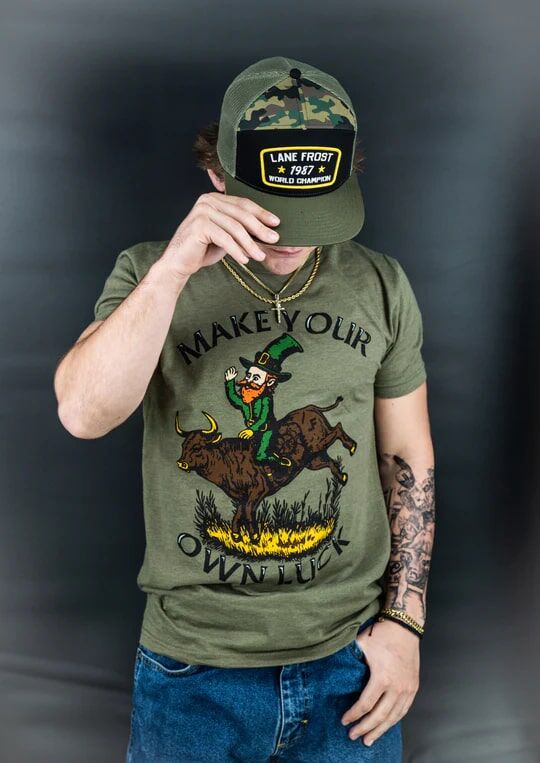 Lane Frost Men's Rifle Hat in Green