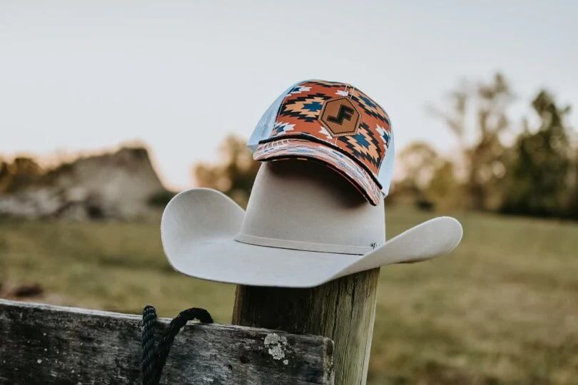 Lane Frost Men's Diamondback Hat in Orange