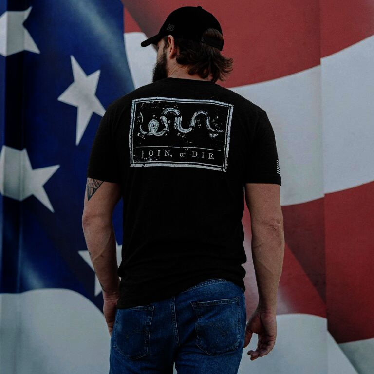 Grunt Style Men's Join Or Die Pocket T-Shirt