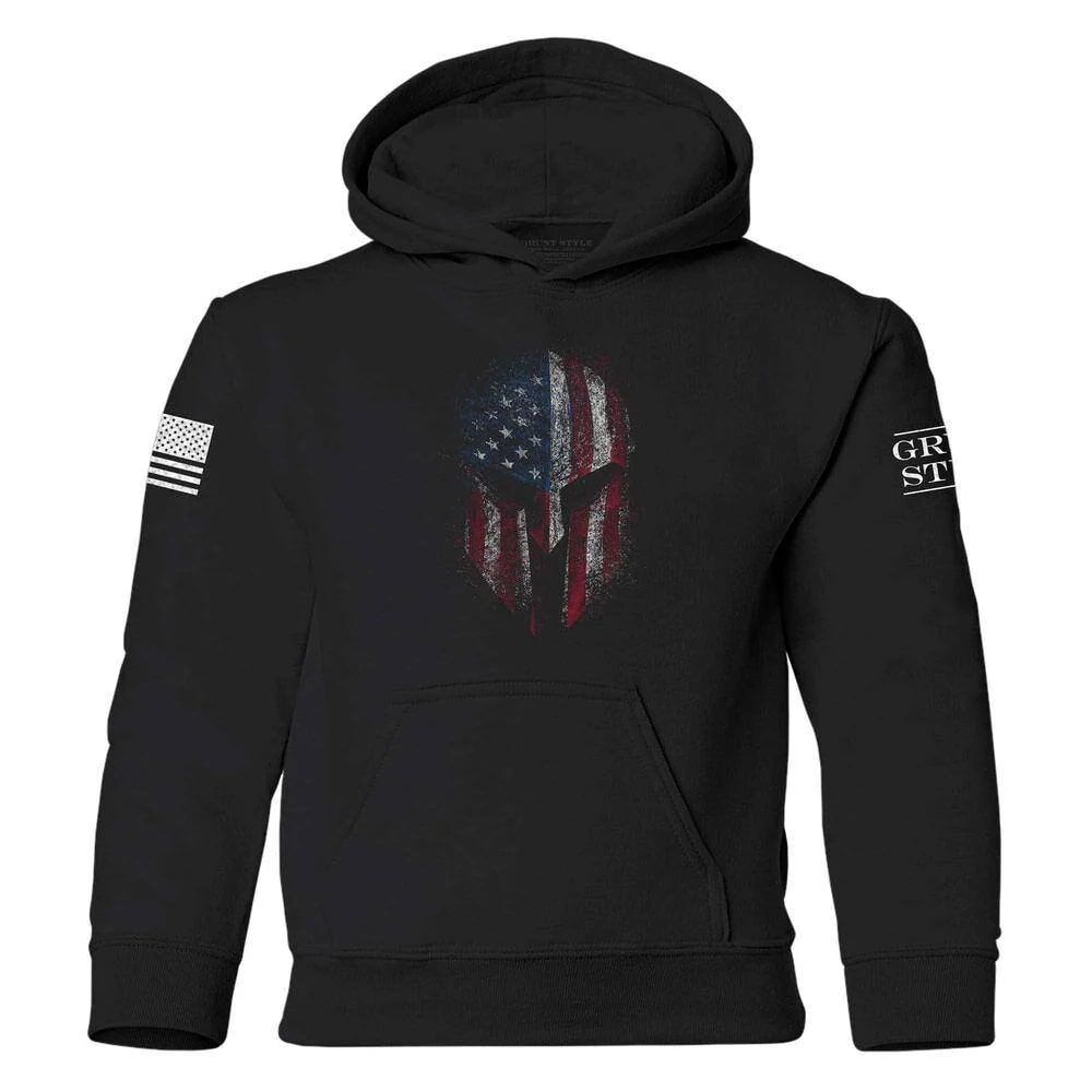 Grunt Style Kids' American Spartan Hoodie