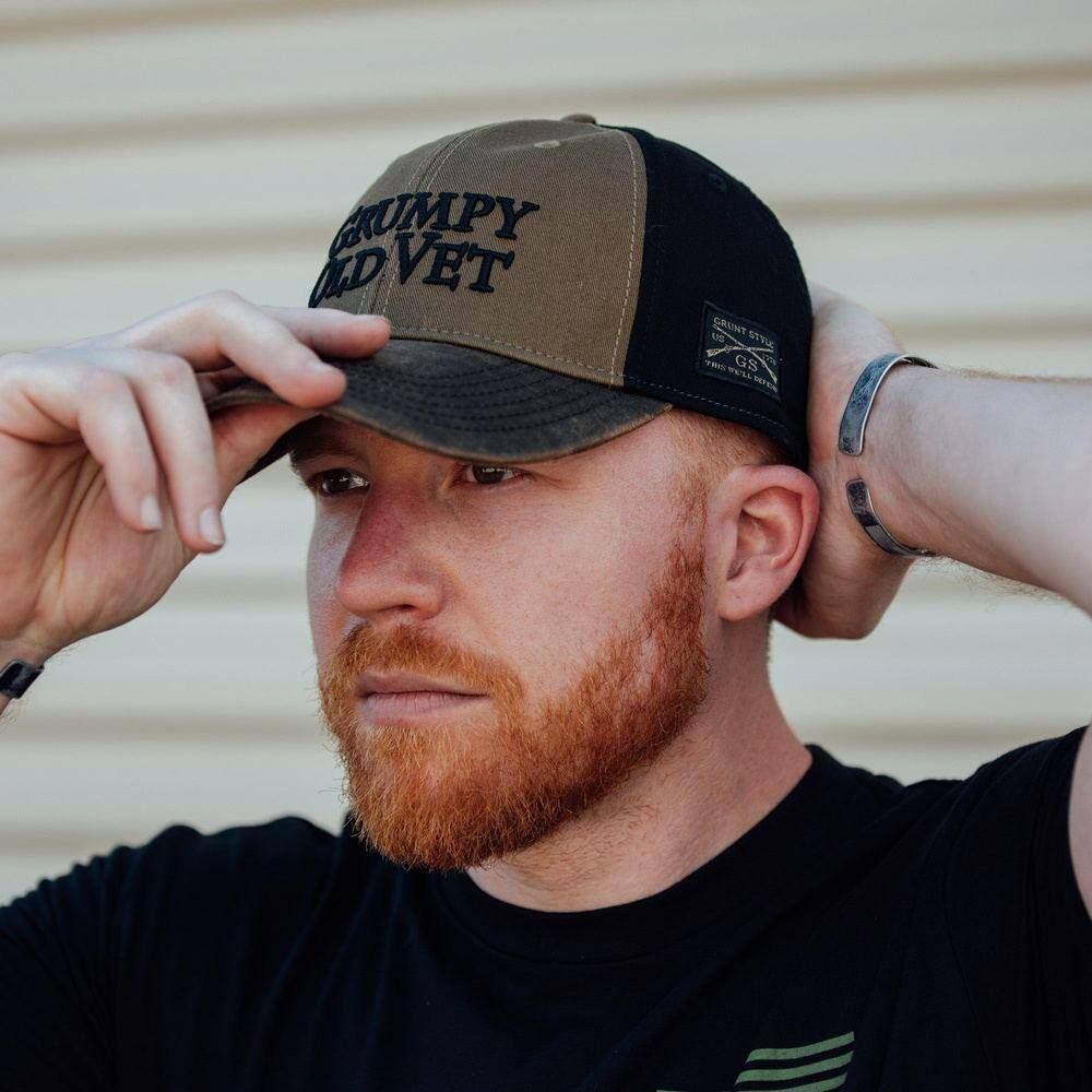 Grunt Style Men's Grumpy Old Vet Hat 2.0