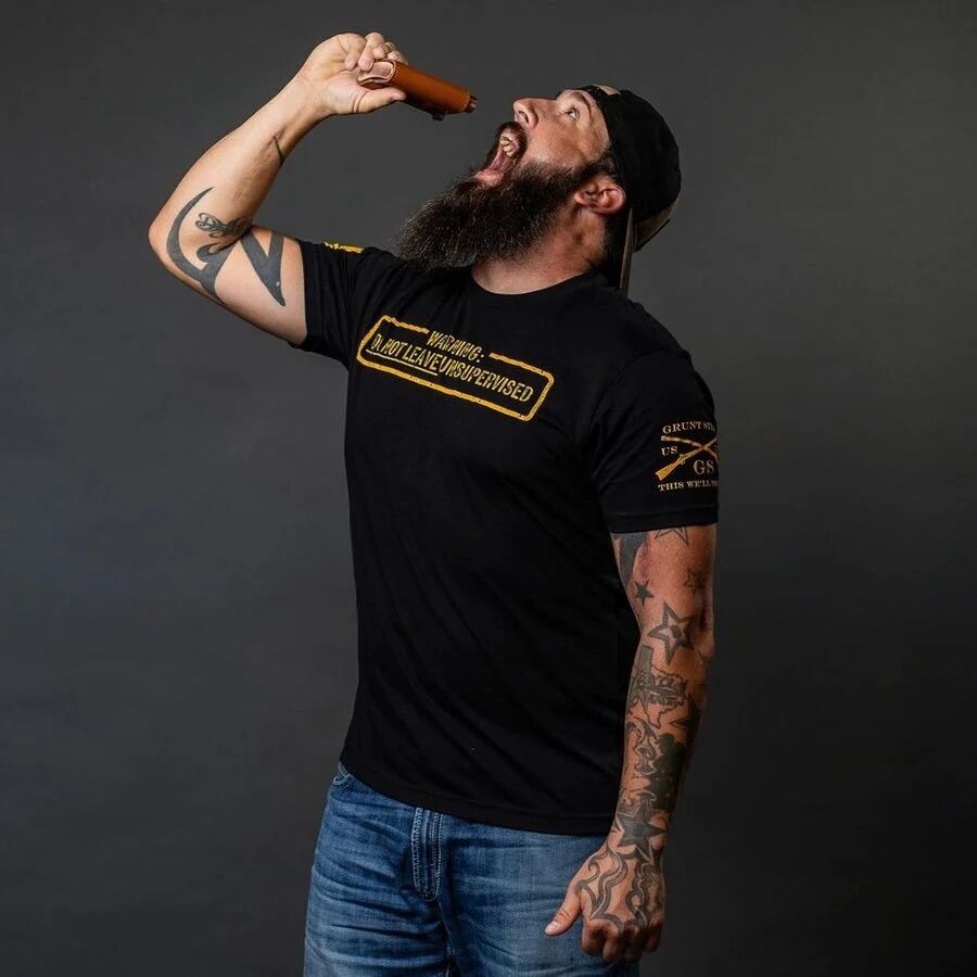 Grunt Style Men's Needs Supervision T-Shirt