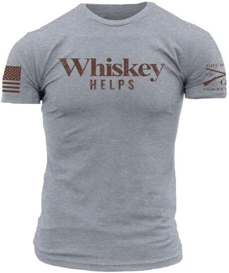 Grunt Style Men's Whiskey Helps T-Shirt