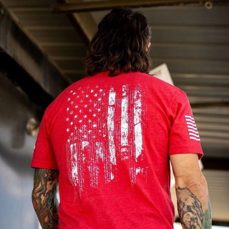 Grunt Style Men's 1776 Flag T-Shirt