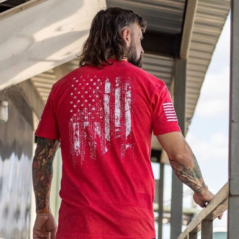 Grunt Style Men's 1776 Flag T-Shirt