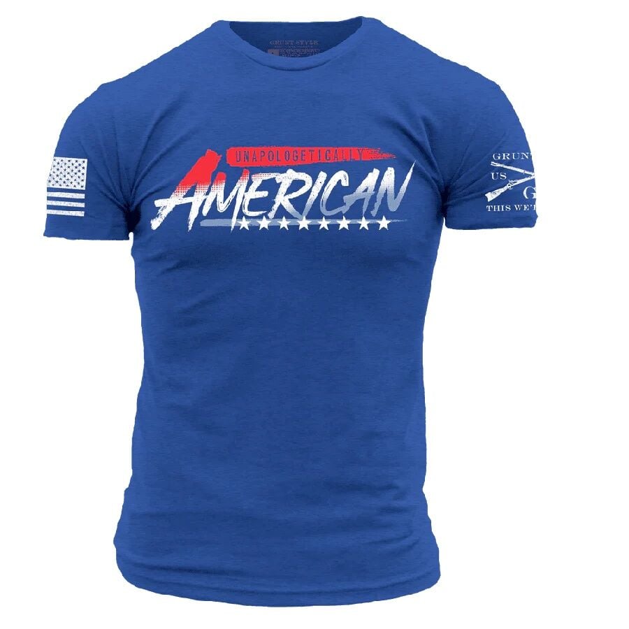 Grunt Style Men's Unapologetically American T-Shirt