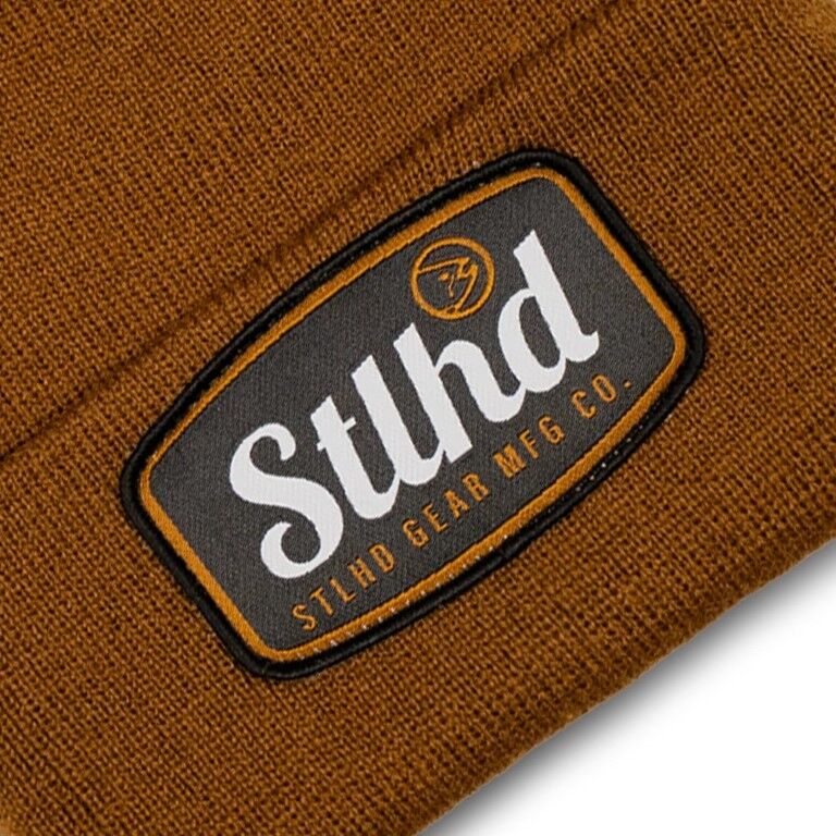 STLHD Men's Rustic Knit Hat in Brown