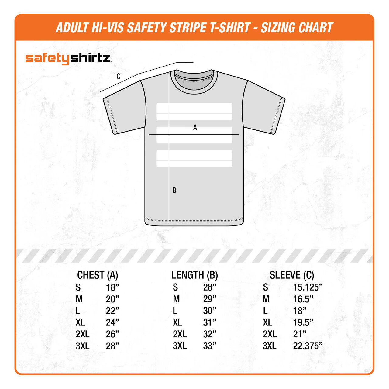 SafetyShirtz Men's Seattle Stealth Hi-Vis Safety Stripe T-Shirt