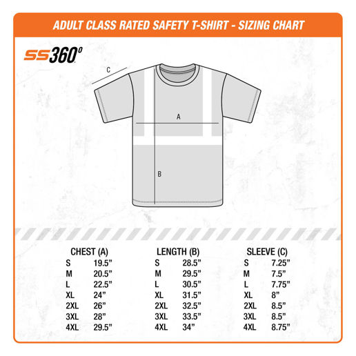 SafetyShirtz Men's SS360° Stealth American Grit Type O UPF 40 Reflective Safety Shirt in Black