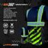 SafetyShirtz Men's SS360° Stealth American Grit Type O UPF 40 Reflective Safety Shirt in Black