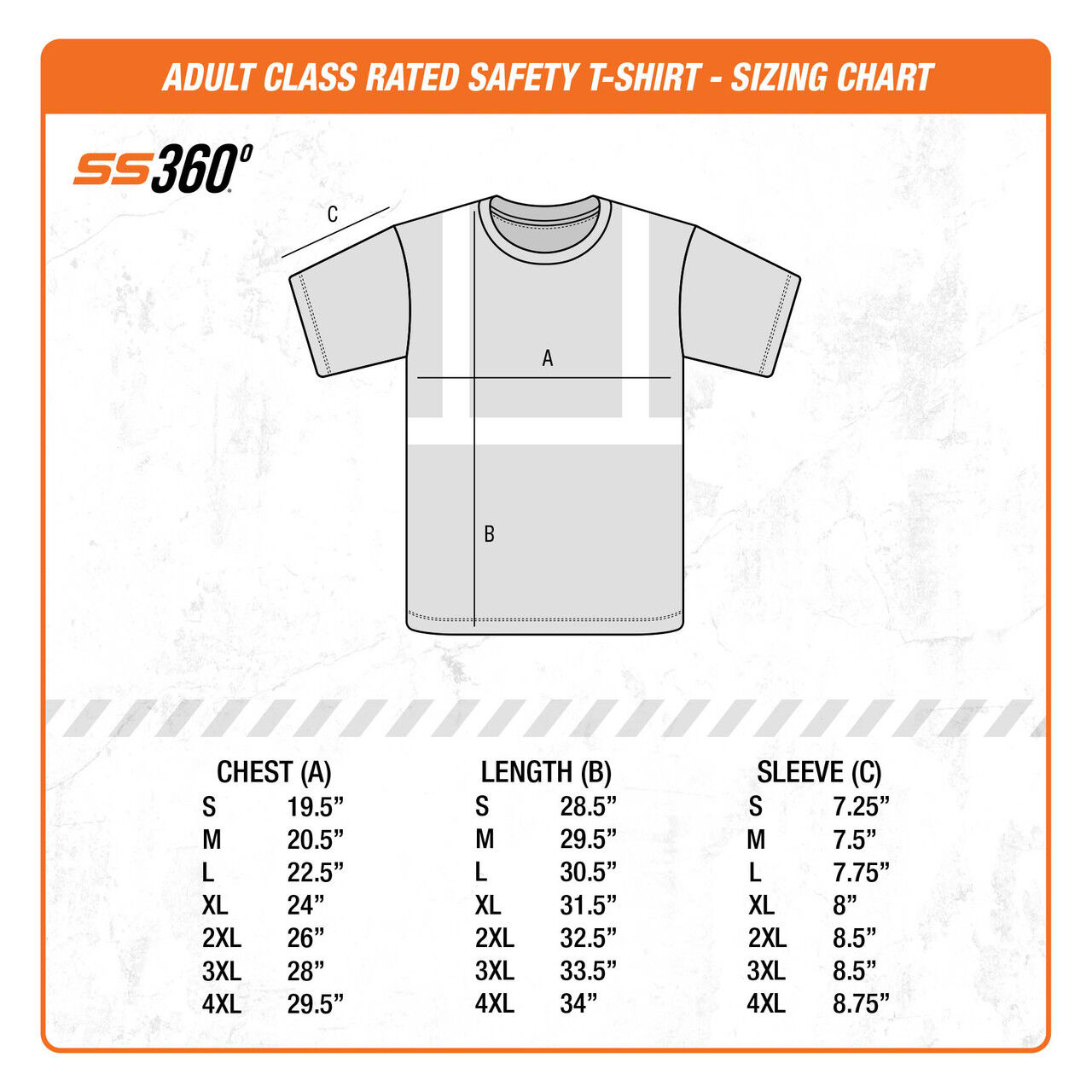 SafetyShirtz Men's SS360° Topo Class 2 Type R UPF 40 Reflective Safety Shirt
