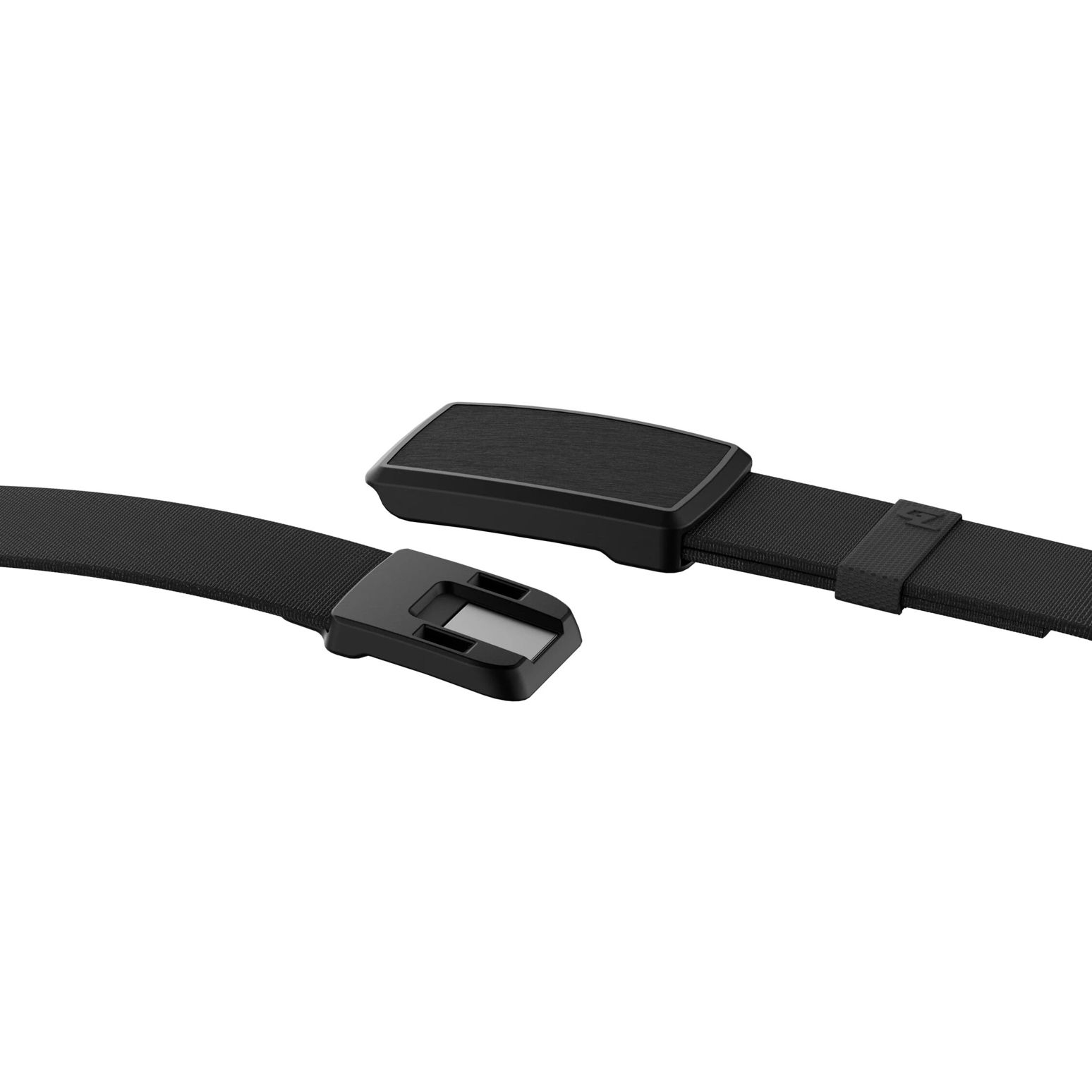 Lowlife Men's Clyde Belt - Textured Black Bonded Leather With Metal Buckle, Sizes 28" To 38"