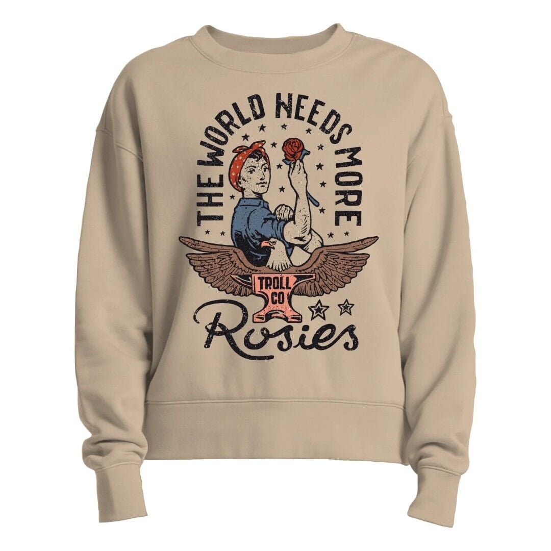 Troll Co. Women's Rosie Crew Sweater