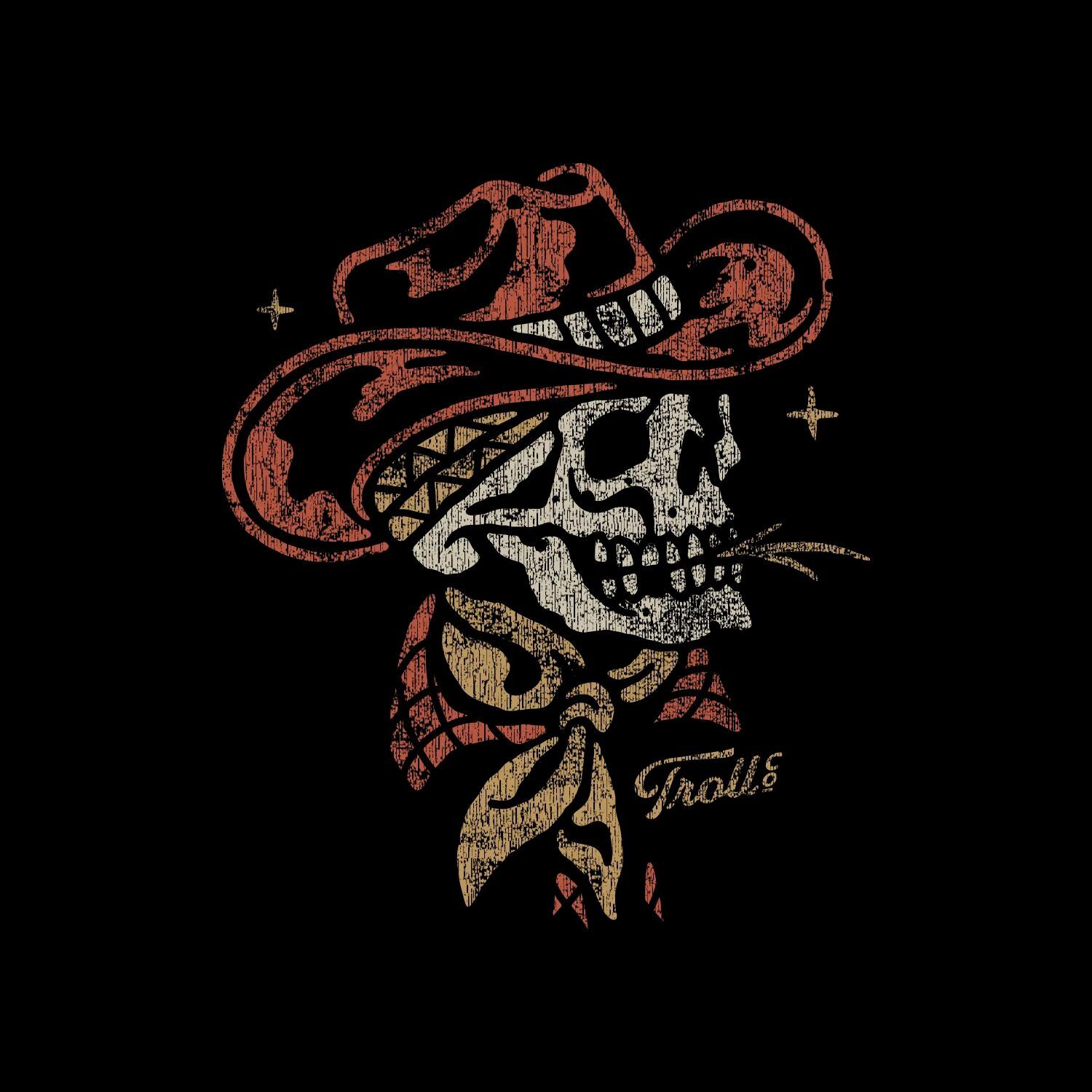 Troll Co. Women's Skull Acres T-Shirt