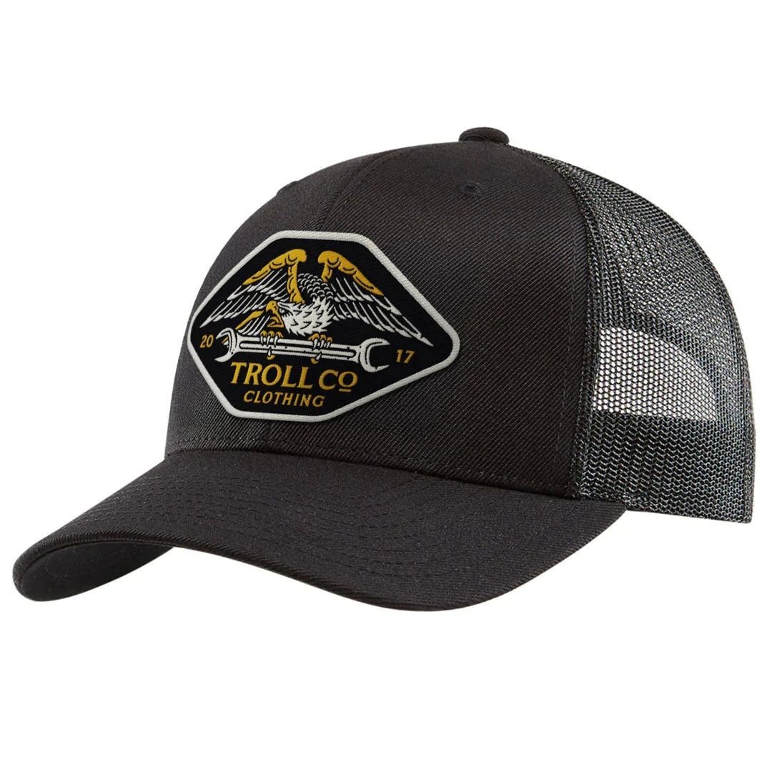 Troll Co. Men's DHCM Wing Spanner Curved Brim Trucker