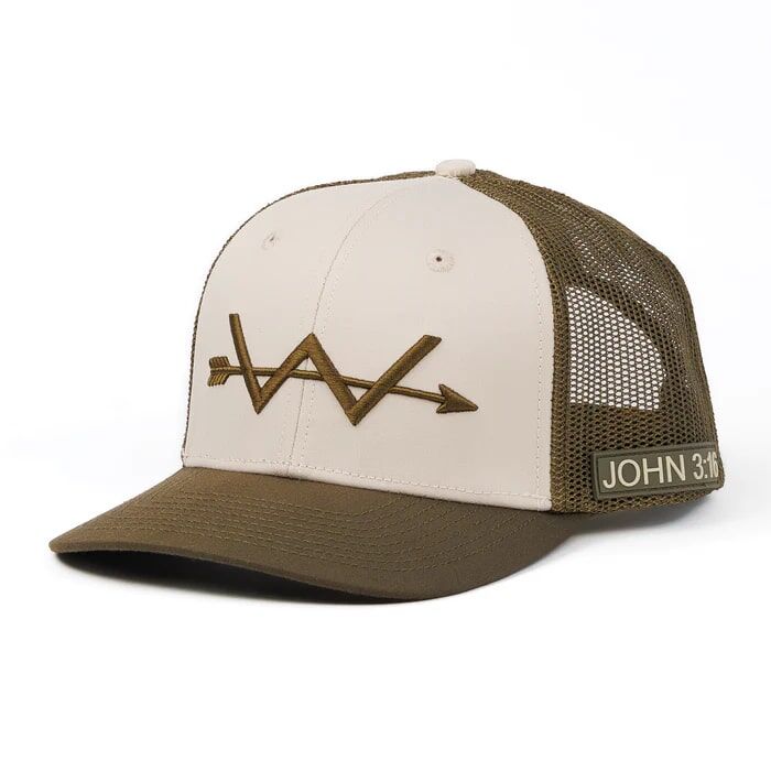 Webb Western Men's John 3:16 Ball Cap in Green