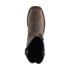 Wolverine Men's Rancher Waterproof Steel Toe Wellington Boot in Black/Brown