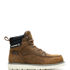 Wolverine Men's Trade Wedge 6-in Moc Toe Steel Toe Work Boot in Sudan Brown