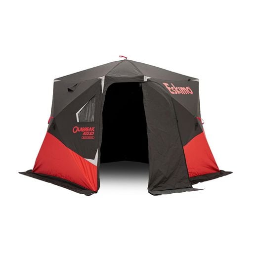 eskimo ice fishing shelter accessories Floor Tile Kit, Large Hub System mountable accessories. Outbreak 450XD Blackout